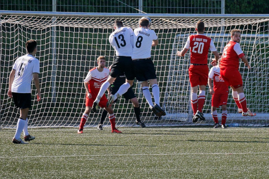 FV Nußloch - SG Mauer 
Hinrunde 16/17