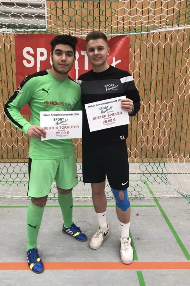 Hallenendspiele 2020 A-Junioren bester Spieler, bester Tormann